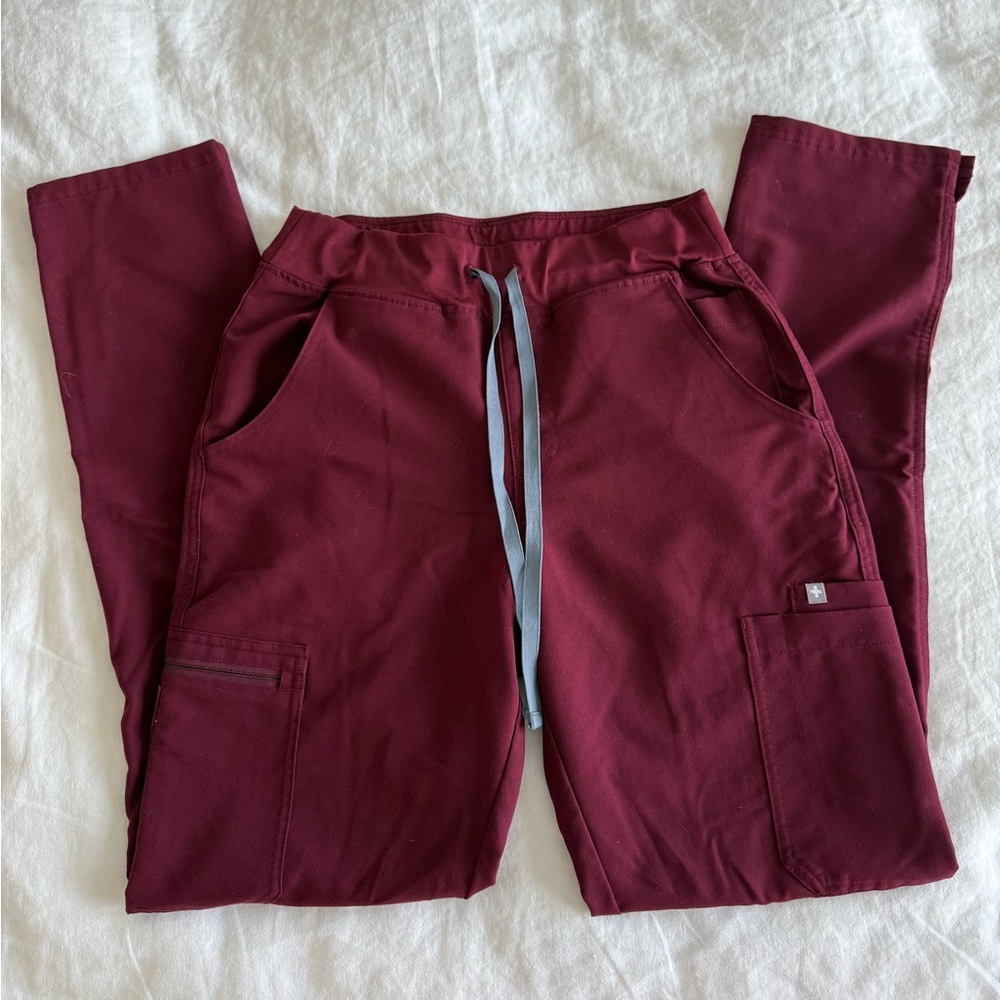 Figs High Waisted Yola Skinny Scrub Pants